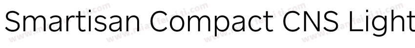 Smartisan Compact CNS Light字体转换